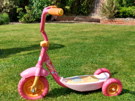 barbie tri scooter